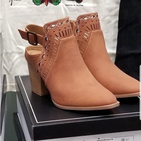 Brown boots low boots - Picture 6 of 6